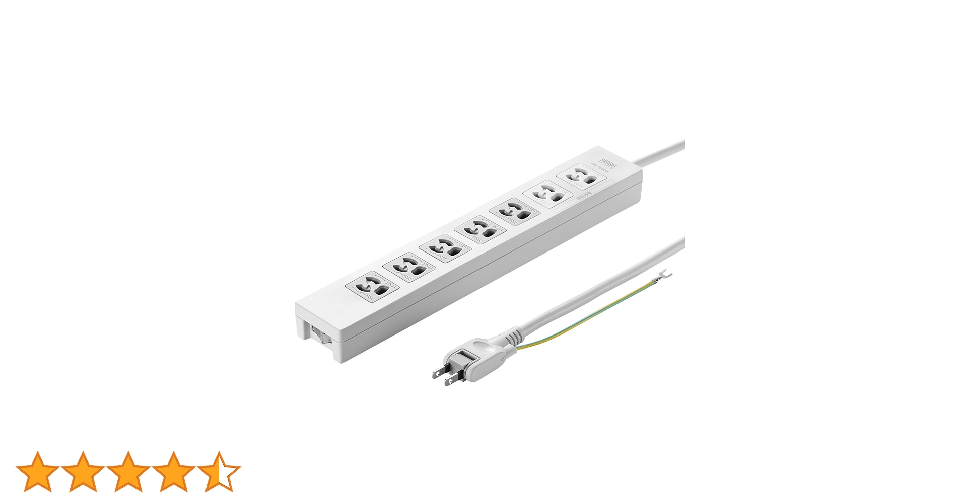 【5個セット】新品未開封 電源タップ サンワサプライ 3m TAP-F37-3R サンワダイレクト本店 サンワサプライ【オフィス・PC周辺通販】